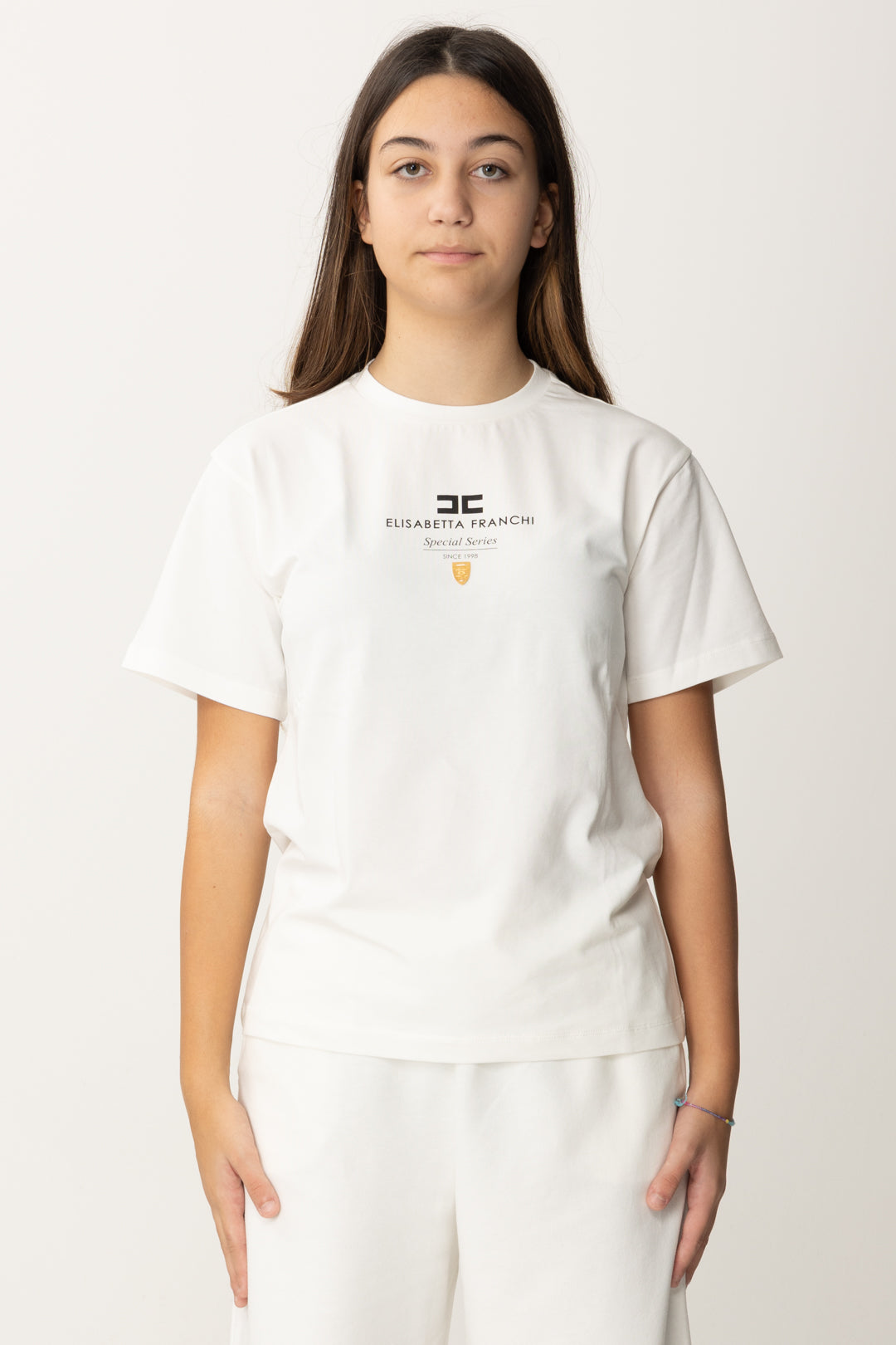 T-shirt avec imprimé et plaque "série spéciale"