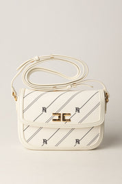 Stripe Print Shoulder Bag