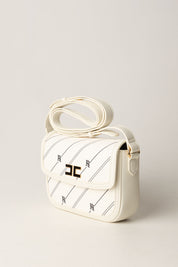 Stripe Print Shoulder Bag