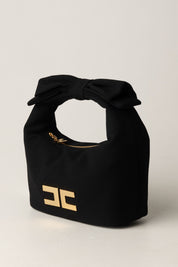 Borsa a Mano con Manico Fiocco e Logo