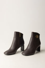 Stivali Chelsea Square Toe Bootie