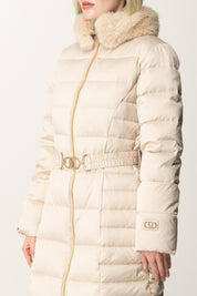 Jastin Midi Down Jacket with Hood