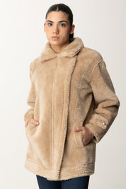 Elizabeth Shearling fur coat