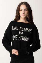 Pull en laine Una Femme