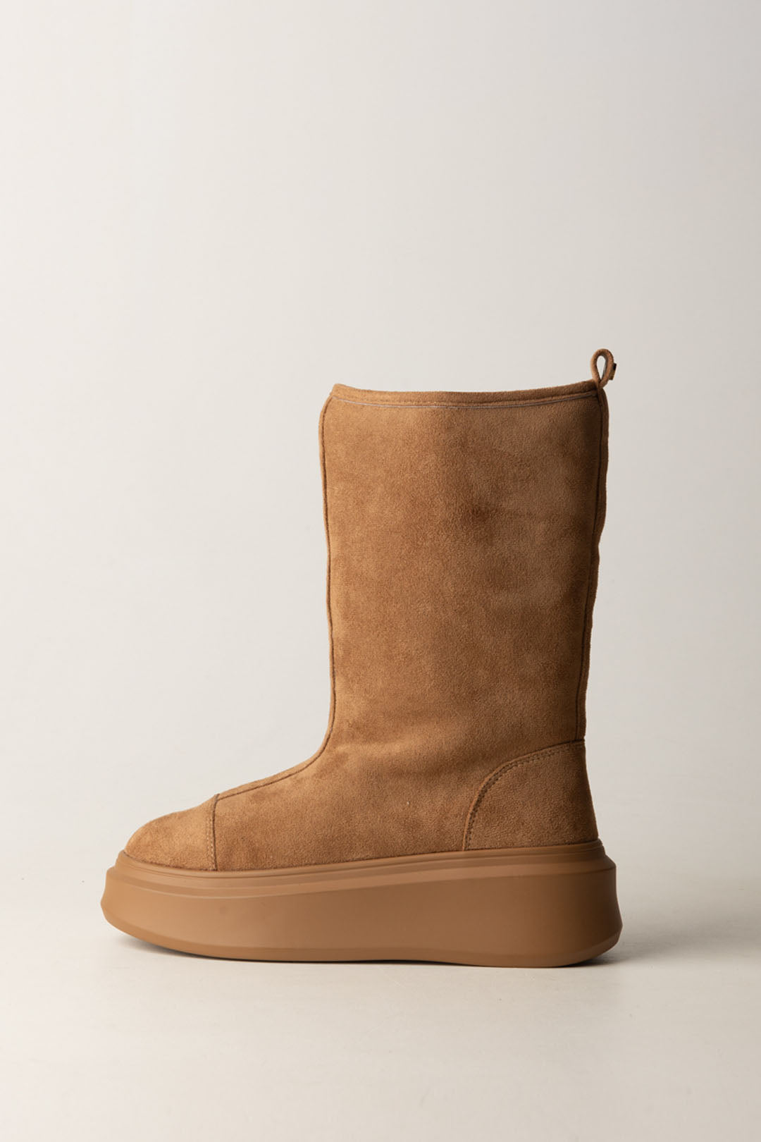 Suede Platform Boots