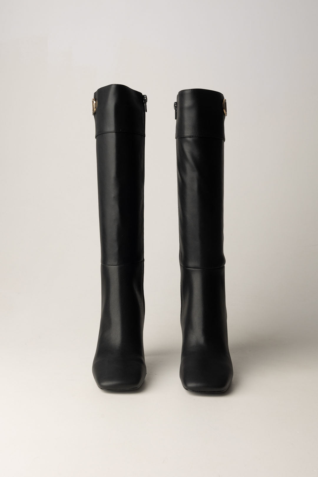 High Boots with Square Toe