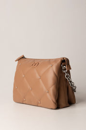 'Via Manzoni' Studded Shoulder Bag