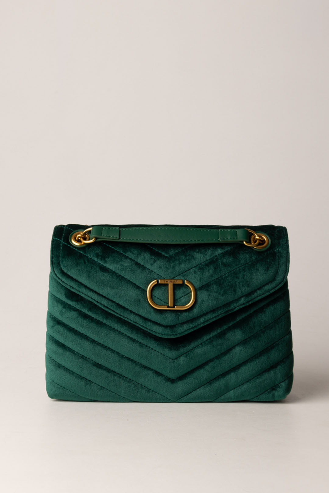 'Dreamy' Medium Velvet Shoulder Bag