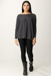 Asymmetric Poncho Sweater