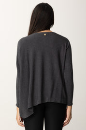 Asymmetric Poncho Sweater