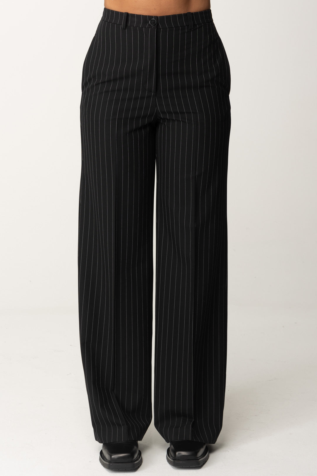 Pinstriped Flannel Pants