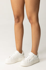 Sneakers con Platform e Insert Omonogram