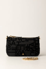 Bolso Clutch Con Letras Y Bandolera