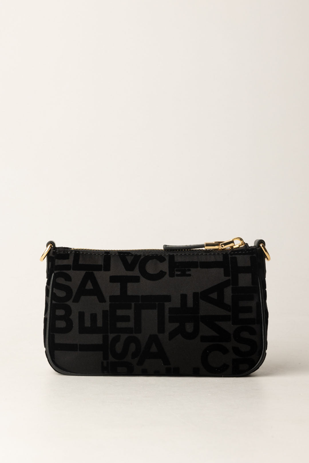 Lettering Clutch with Shoulder Strap