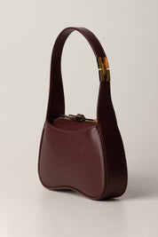 Borsa Hobo Mini In Nappa Lucida