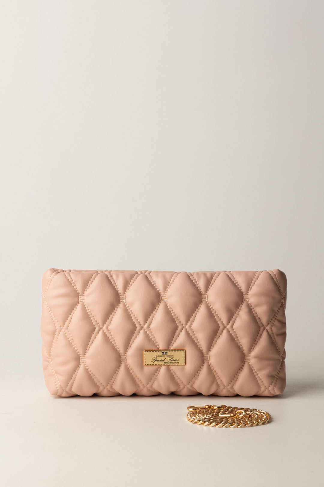 Embossed Fabric Clutch