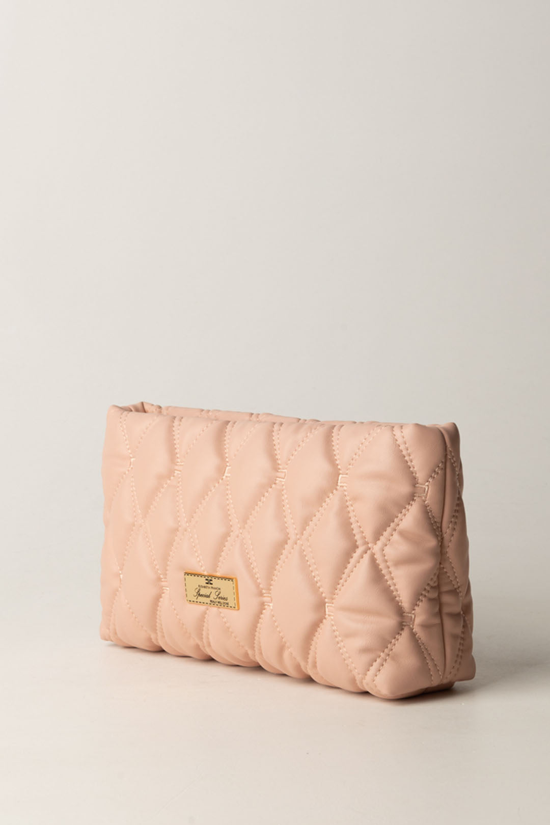 Embossed Fabric Clutch