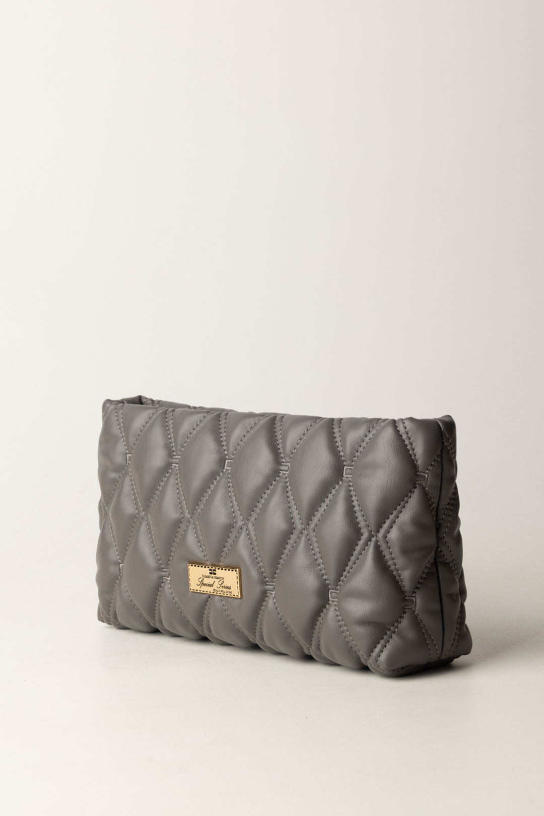 Embossed Fabric Clutch