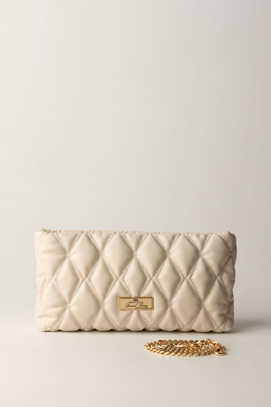 Embossed Fabric Clutch