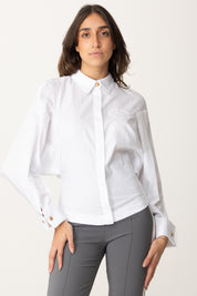 Camicia con Ricamo Logo Stemma