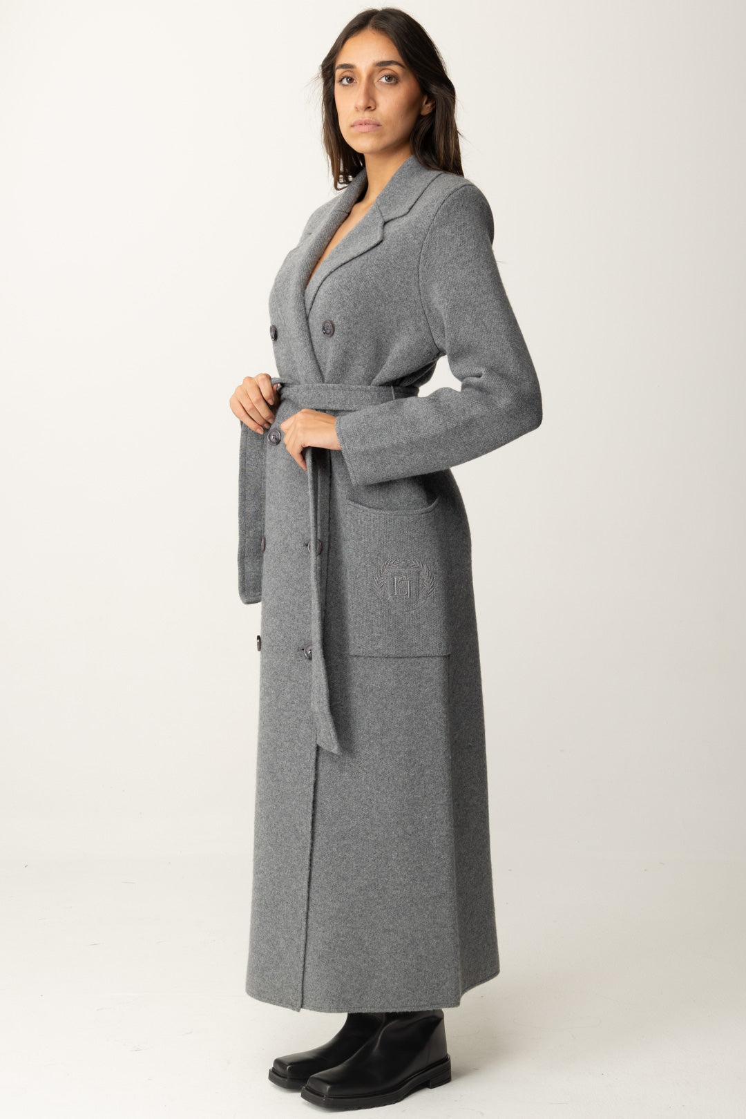 Coat Dressing Gown with Crest