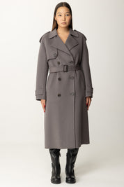 Trench-coat en laine