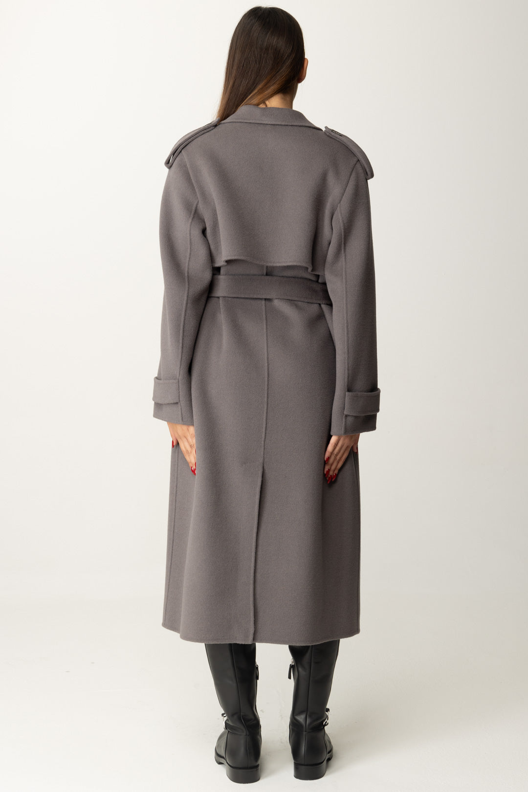 Cappotto a Trench In Lana