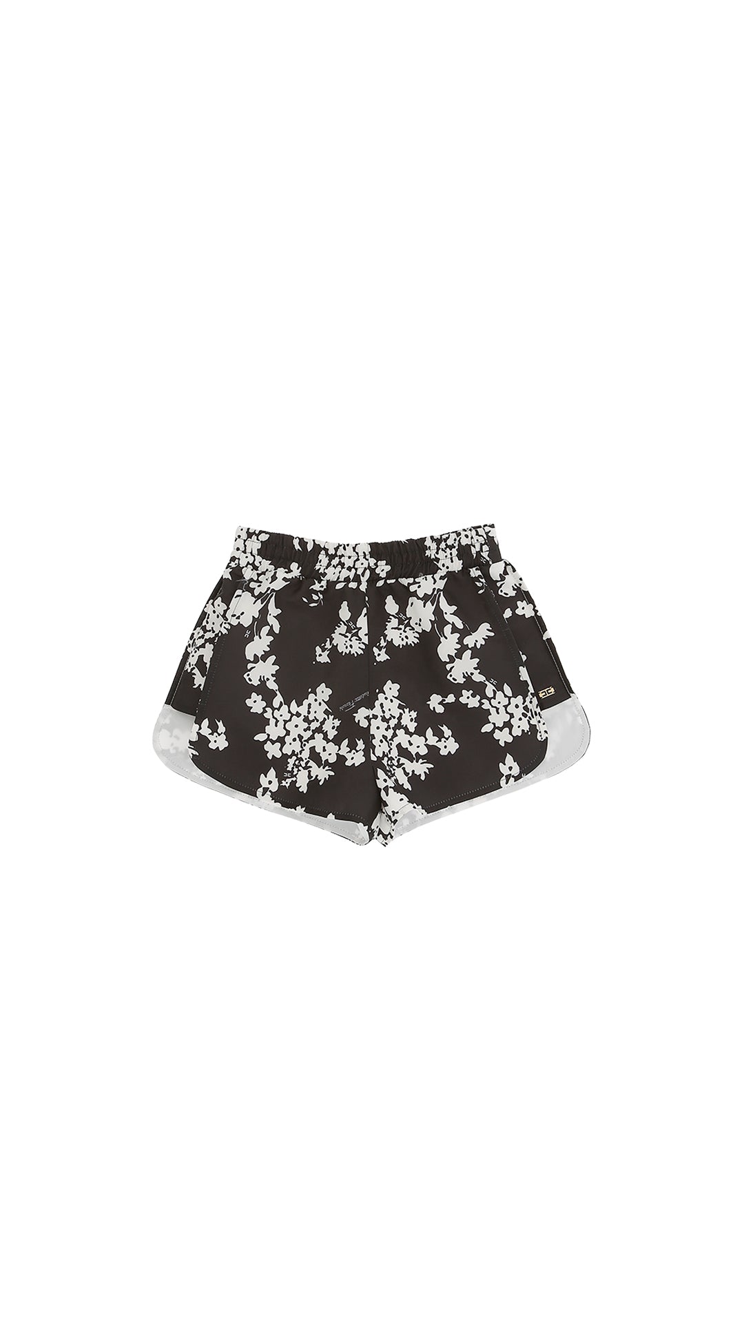 Shorts mit floralem Druck