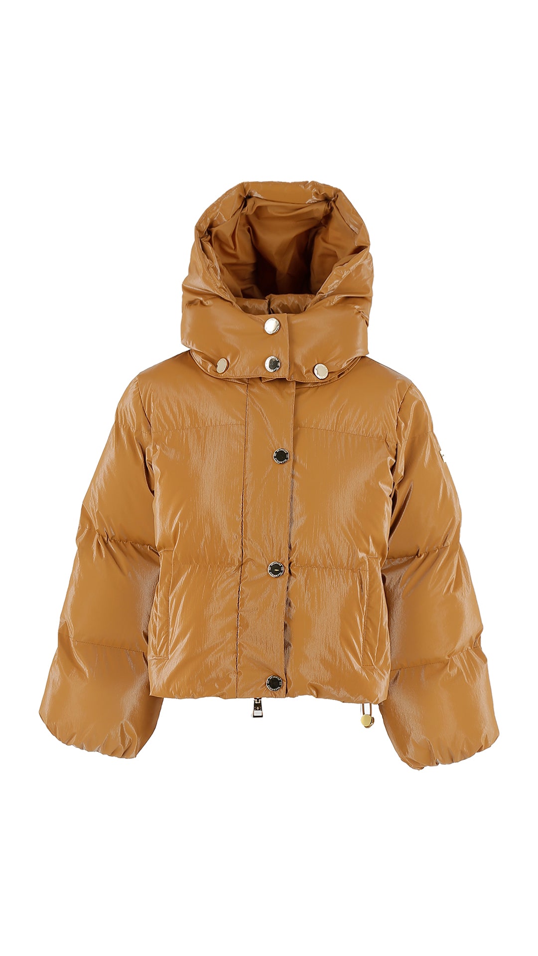 Short Down Jacket with Hood