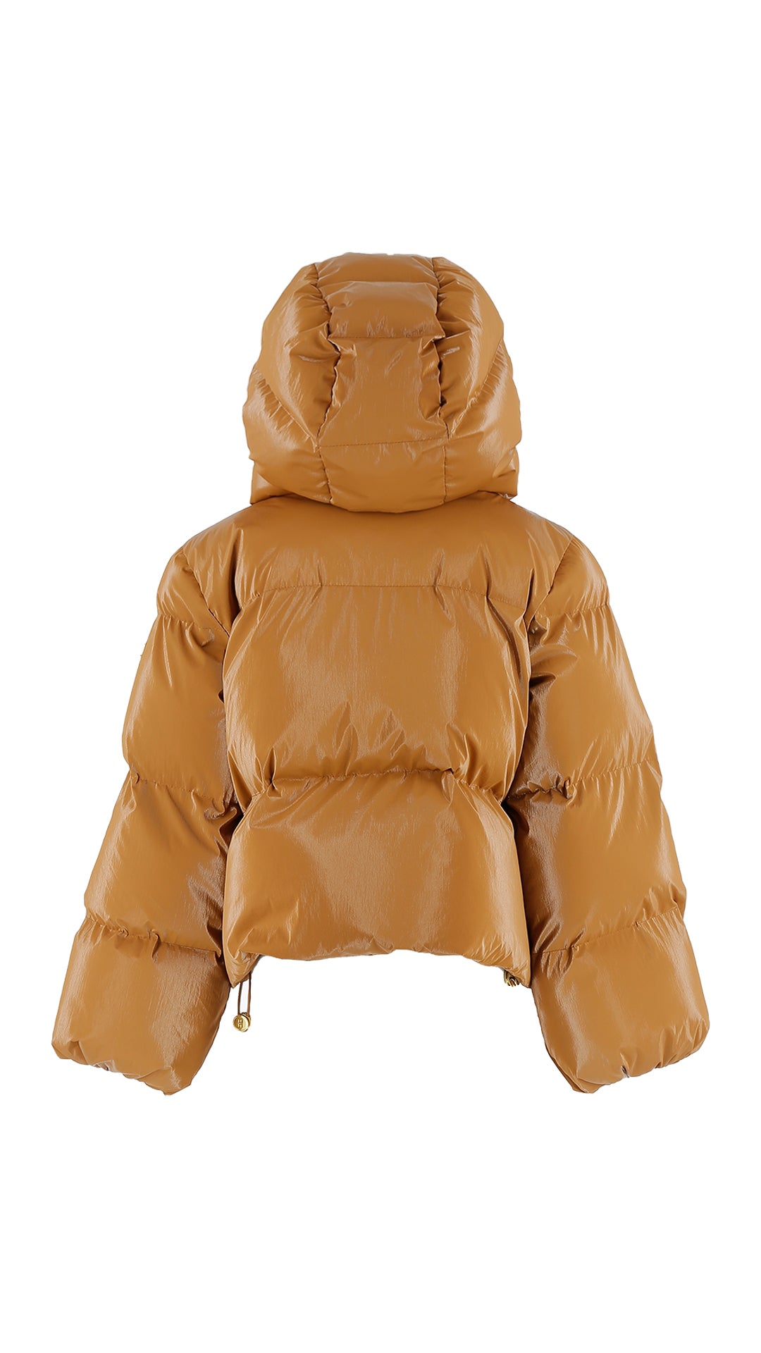 Short Down Jacket with Hood