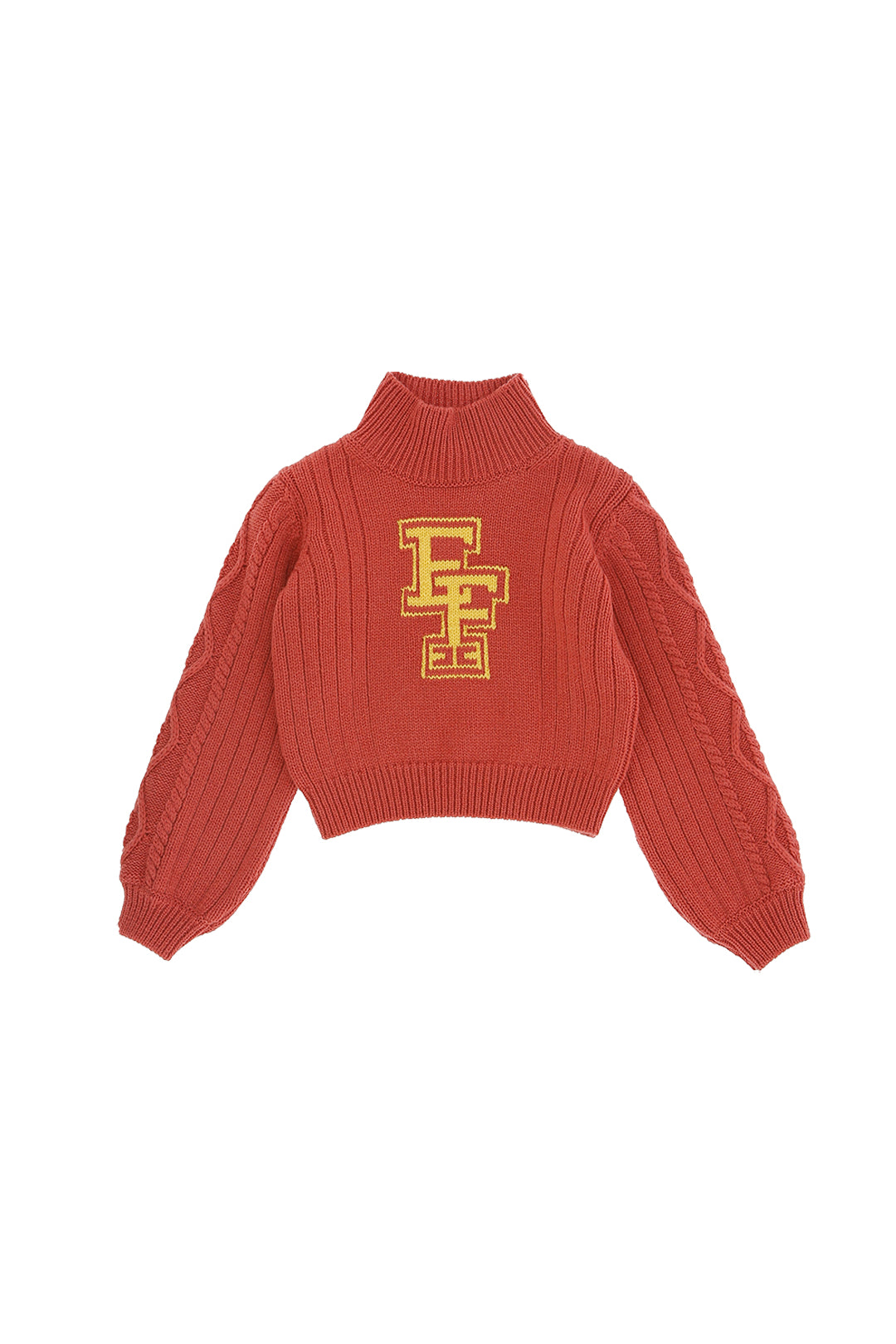 Ef Logo Turtleneck Sweater