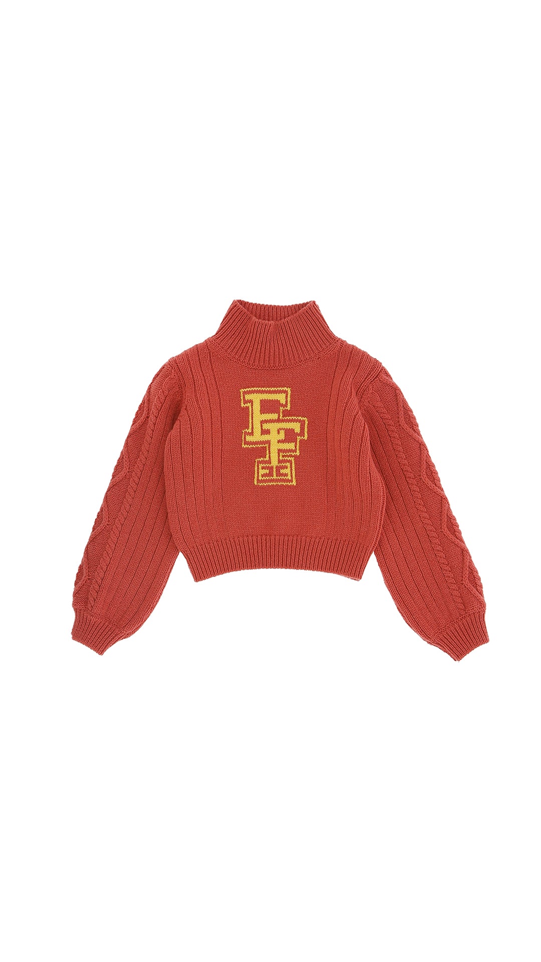 Ef Logo Turtleneck Sweater