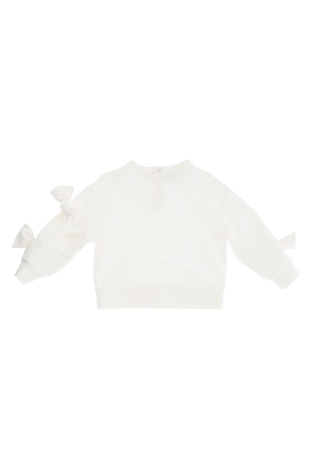 Crewneck Sweatshirt with Bows