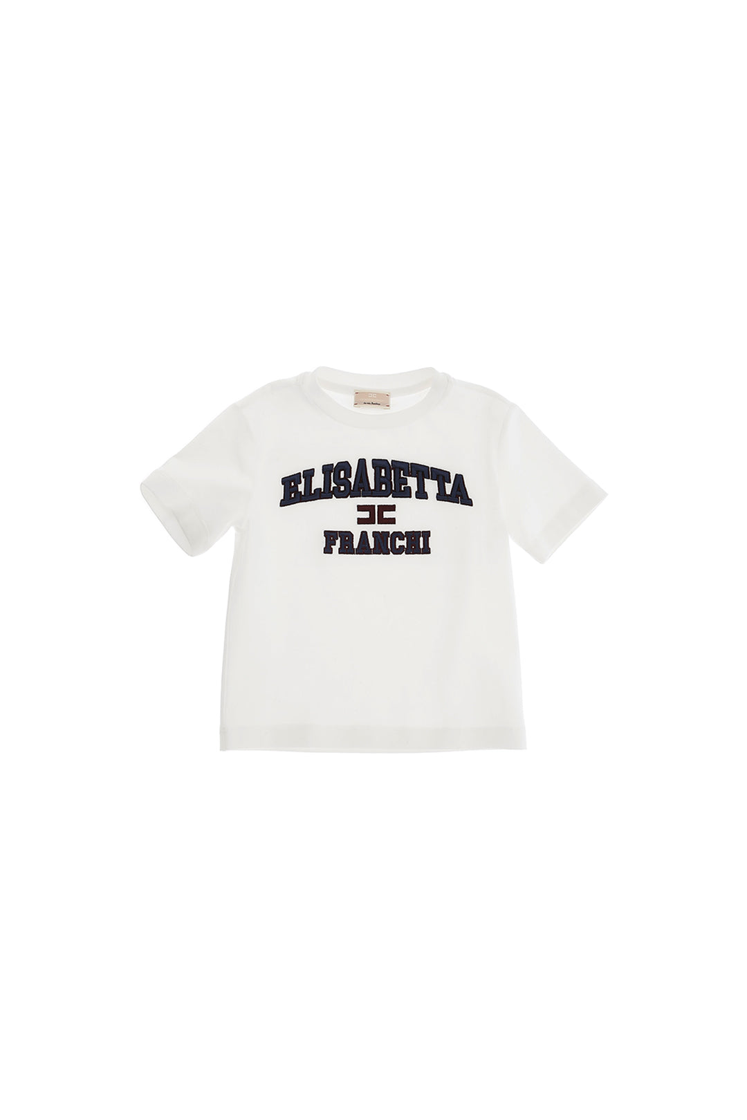 T-shirt Oversize con Ricamo Logo College