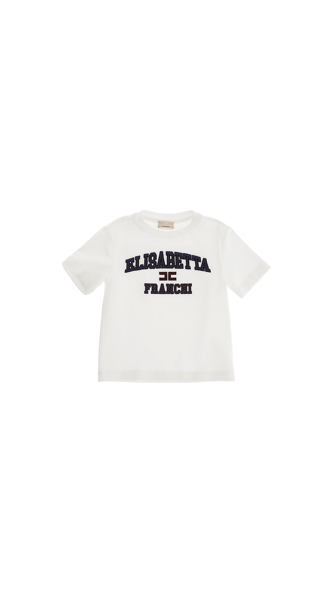 T-shirt Oversize con Ricamo Logo College