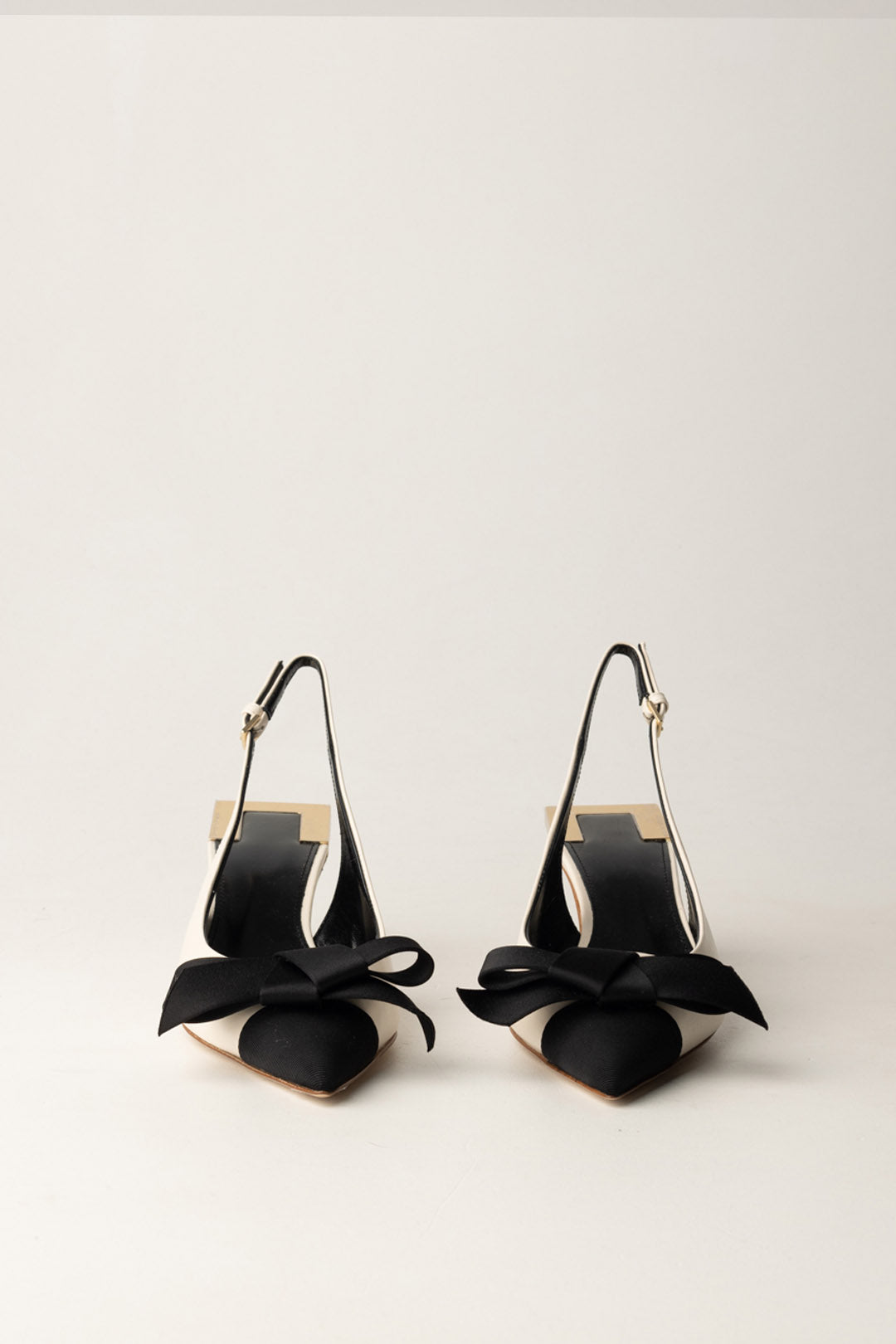 Slingback with Satin Bow