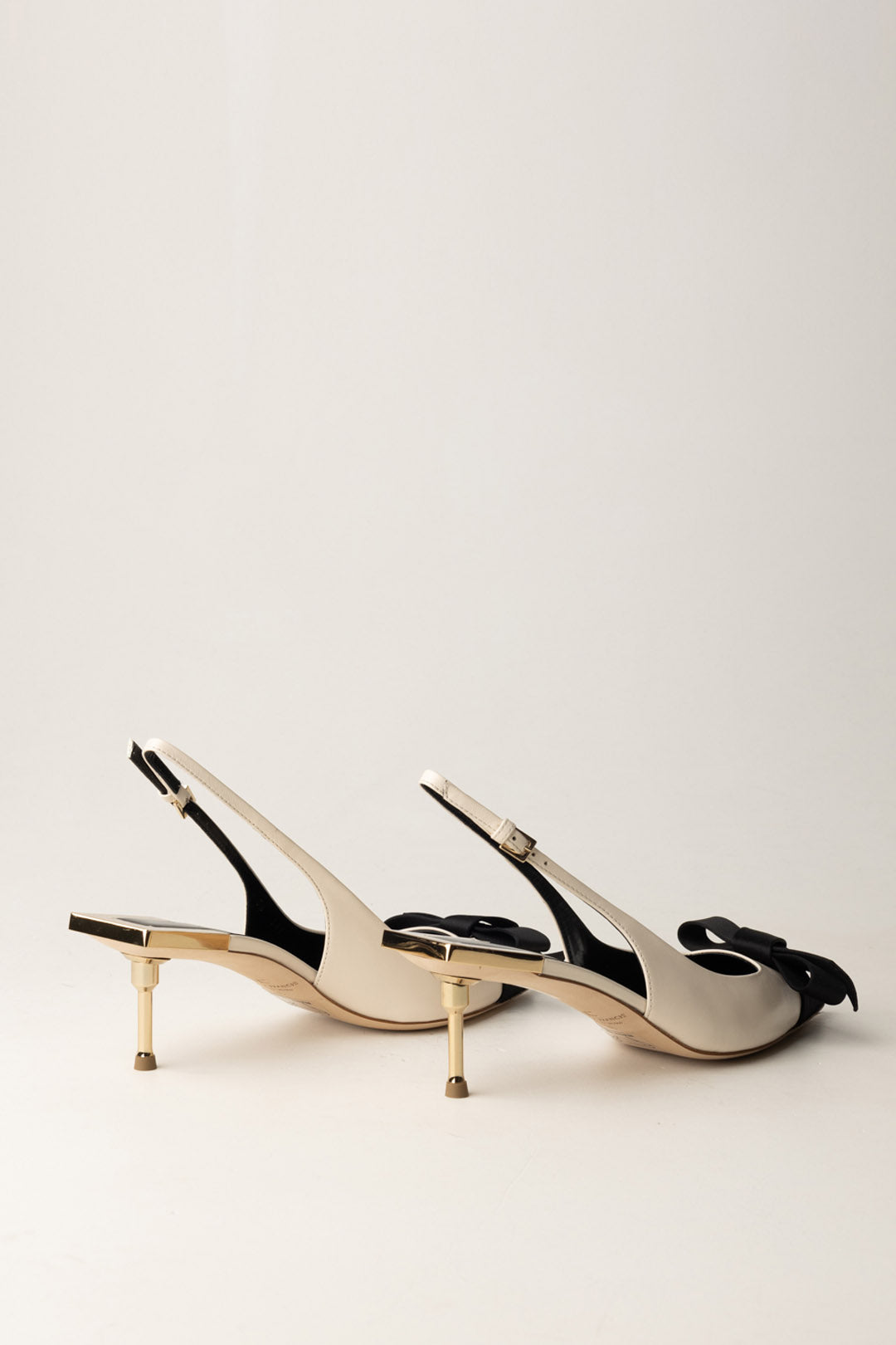 Slingback con lazo de satén