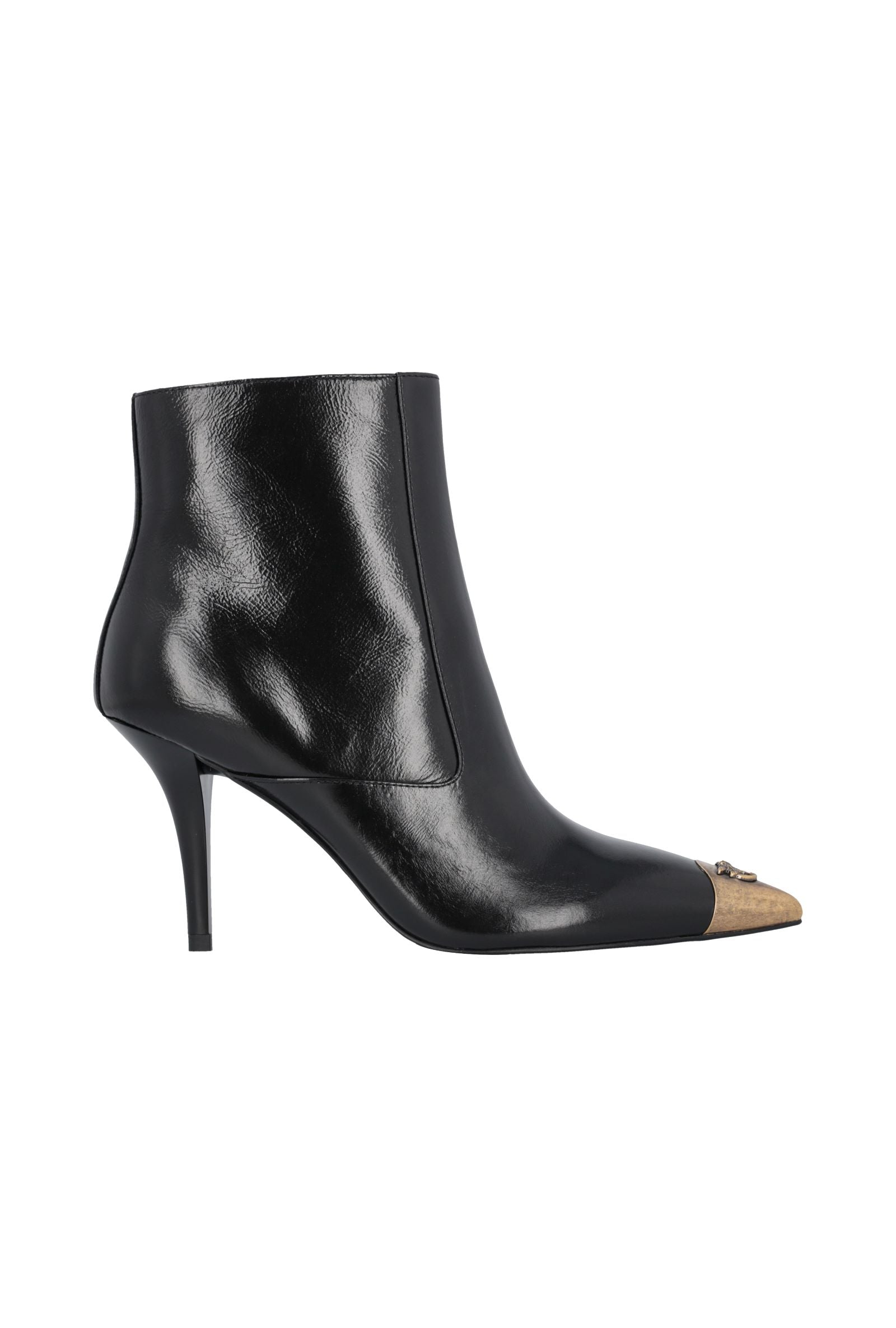 Metal Toe Ankle Boots