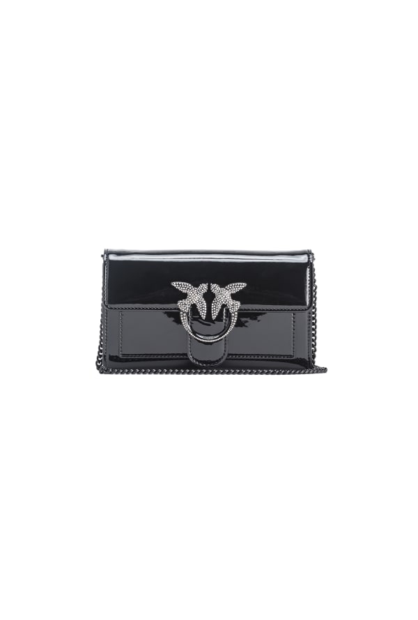 Love Bag Wallet In Patent Leather