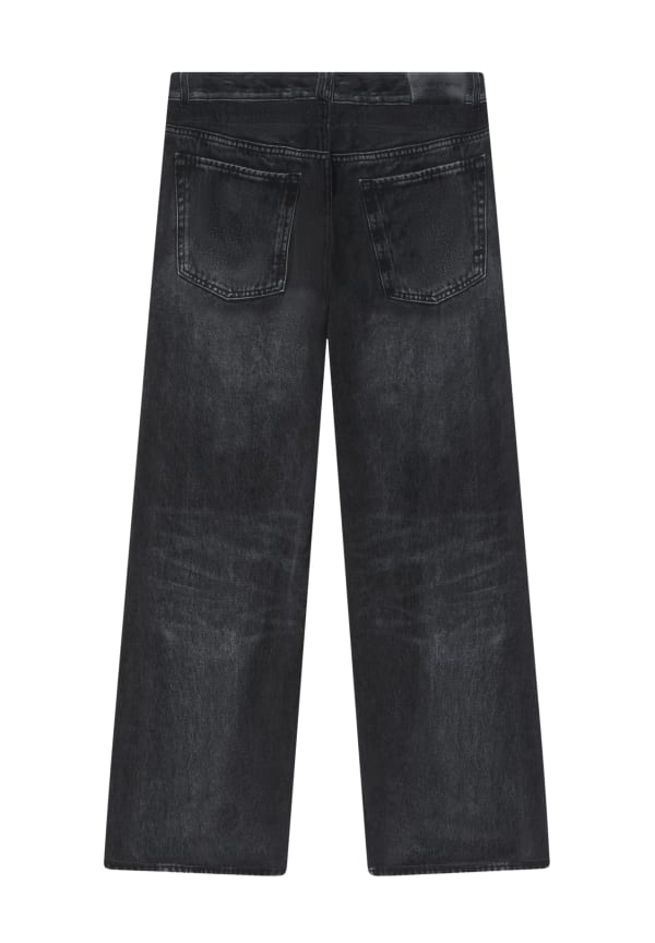 Pantalon Large Effet Jeans