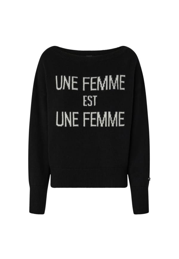 Una Femme Wollpullover