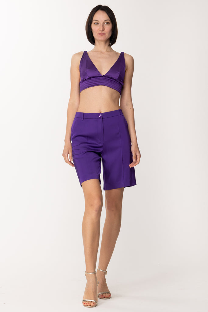 Patrizia Pepe Bermuda con Pinces 2P1539 A262 SEXY VIOLET