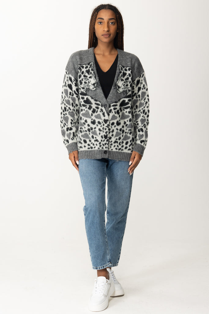 Aniye By Cardigan Leopard 181046 GRAY LEO