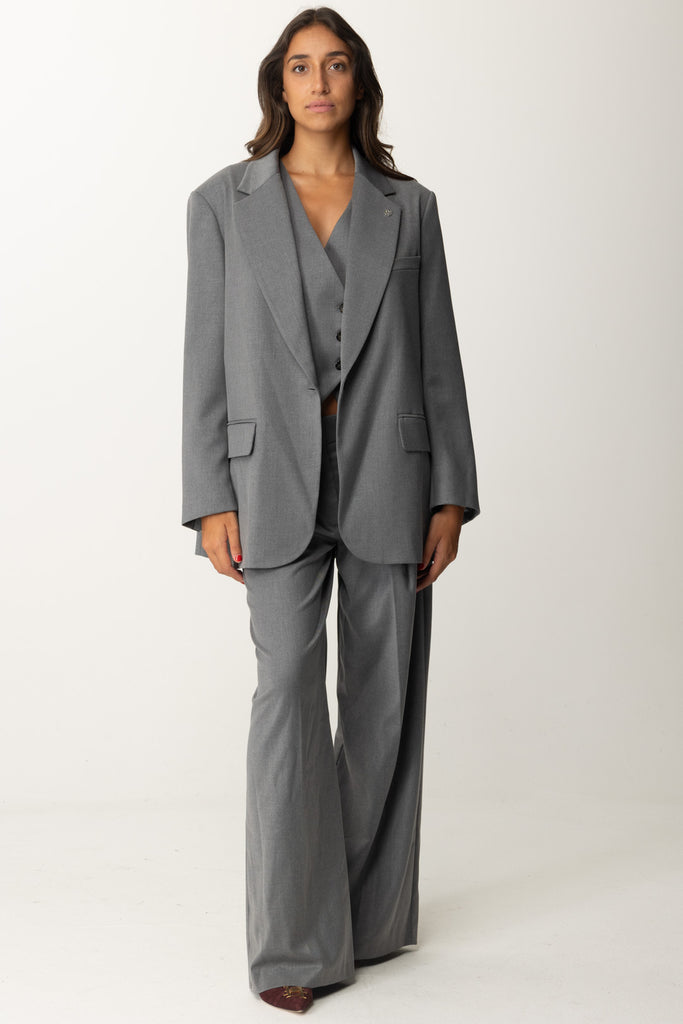 giacca oversize Dandy 181267 GRAY Aniye By