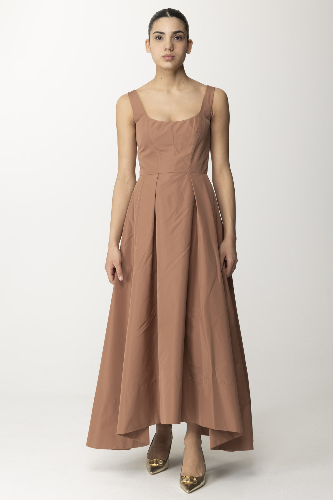 Vorschau: Pinko Taftkleid MARRONE FARD ROSICCIO