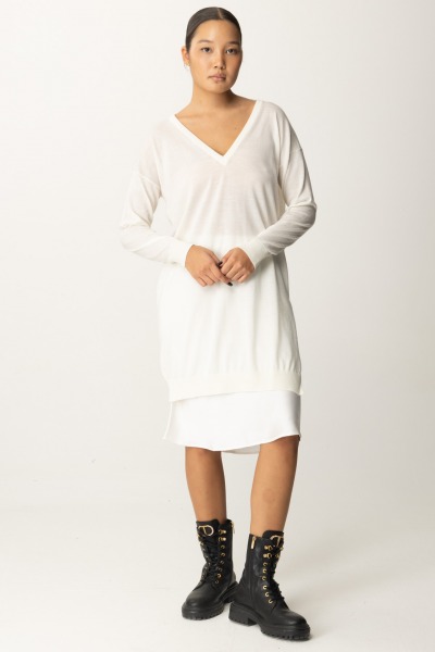 Semicouture  Dana dress Y4WA06 IVORY