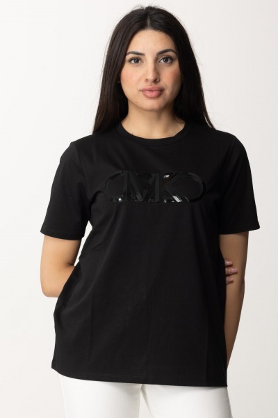 Michael Kors  Camiseta con logo central MS451EA97J BLACK