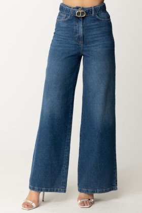 Buy TINA HIGH-RISE BLUE WIDE LEG JEANS for Women Online in India