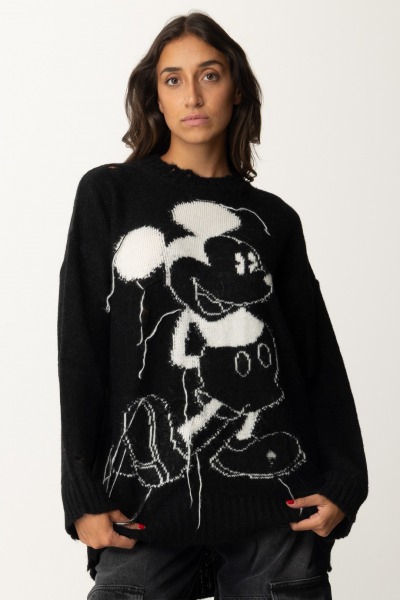 Aniye By  Jersey largo Mickey 181053 BLACK