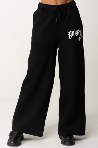 Aniye By  Stella Wide-Leg Jogging Pants 181496 BLACK